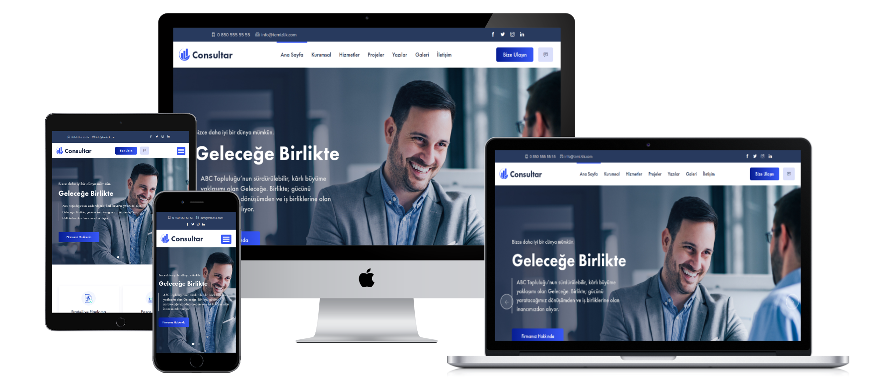 Ajans Firma Kurumsal Sitesi Yazılımı Scripti Eylem Yazılım