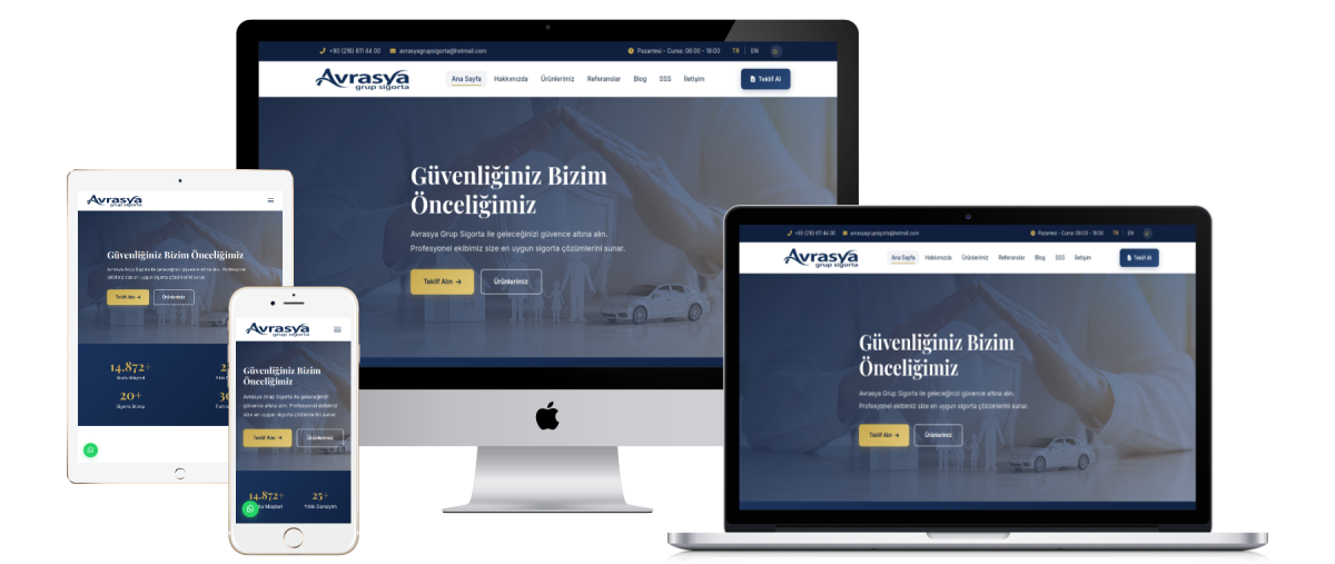 Sigorta Acentesi V3.0 Web Paketi Scripti