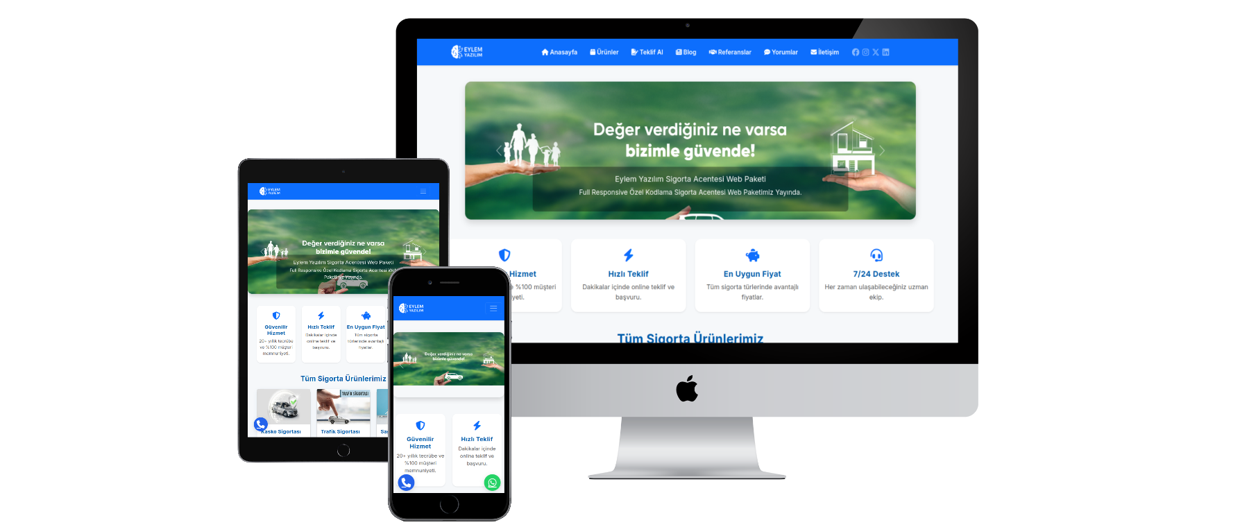 Sigorta Acentesi Scripti Web Paketi Eylem Yazılım